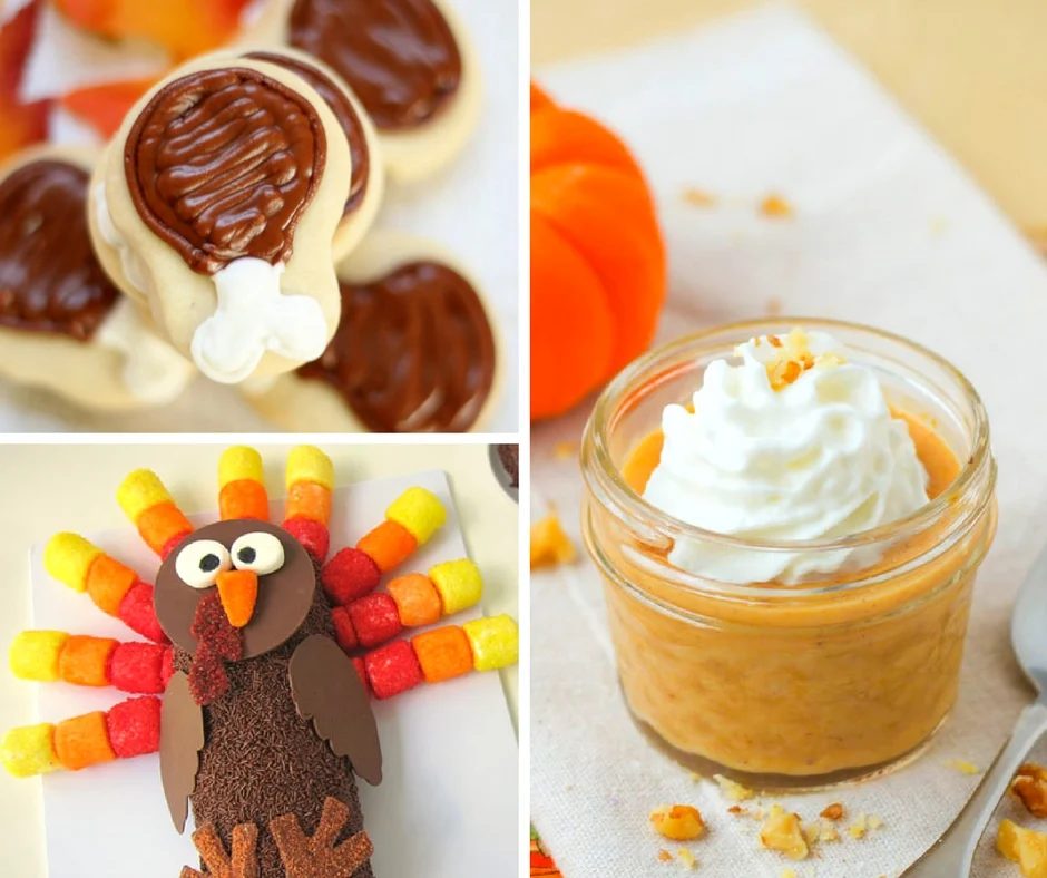 Thanksgiving dessert doesn't always have to be pie. Make one of these really cute and festive Thanksgiving treats. 25 Delicious Thanksgiving Dessert Recipes featured on Bekob.com
