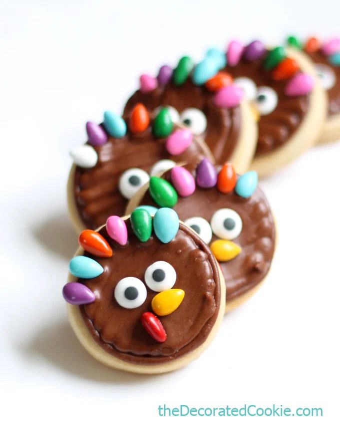 Turkey Cookies The Decorated Cookie