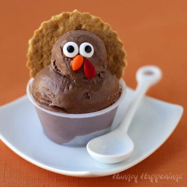 Cocoa Banana Ice Cream Turkeys Thanksgiving Hungry Happenings