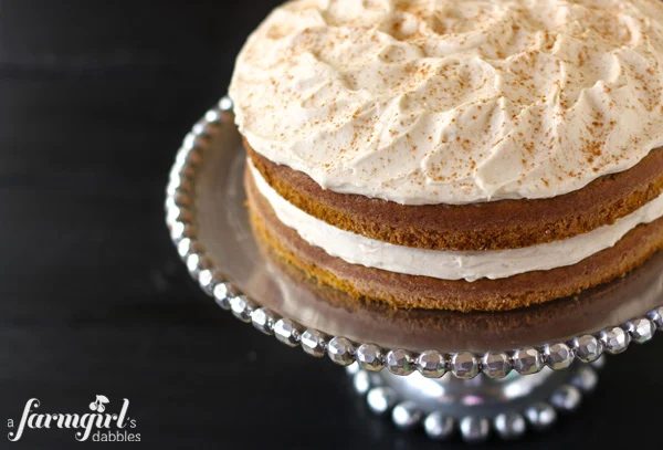 Pumpkin Layer Cake A Farm Girl Dabbles