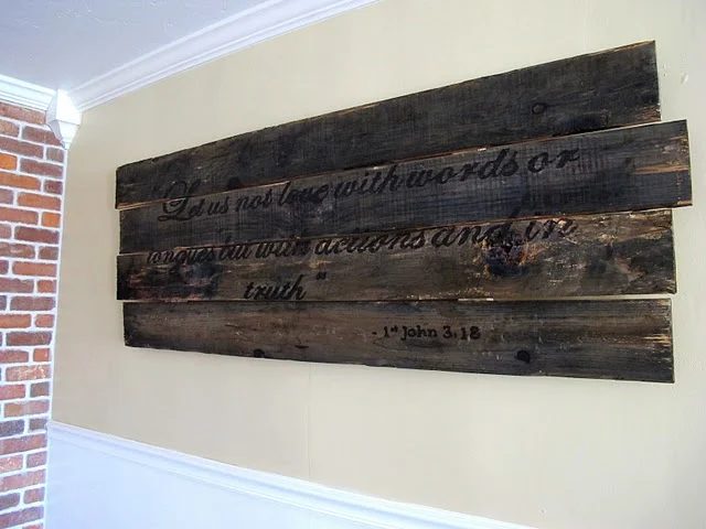 ustic wood burn Handmade art turorial
