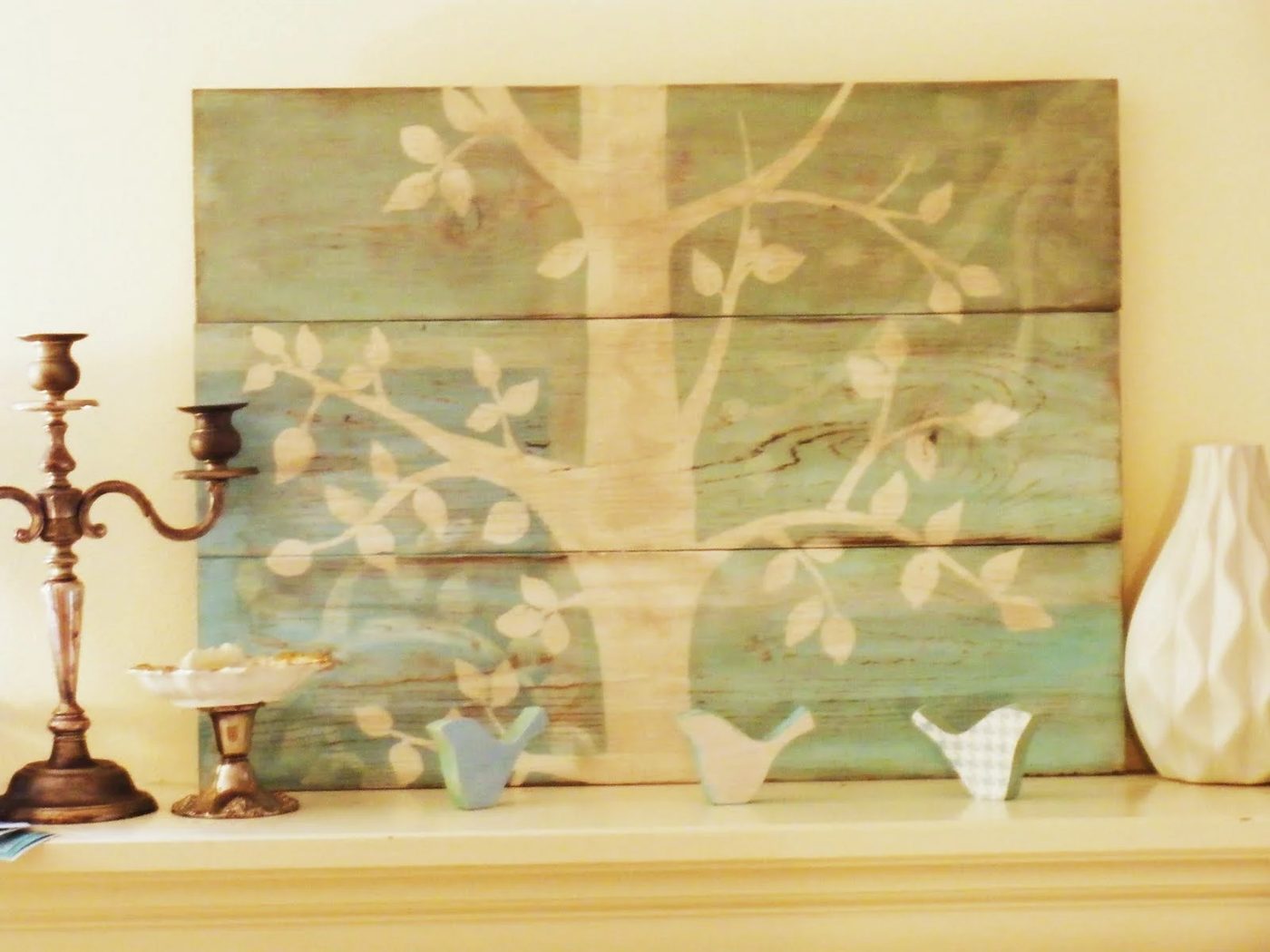 anthropologie inspired painted art canvas Handmade art project