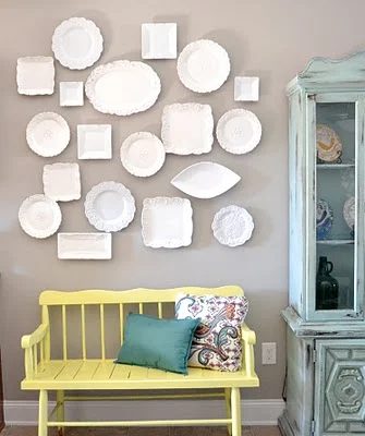 Ecclectic plate wall walkthrough