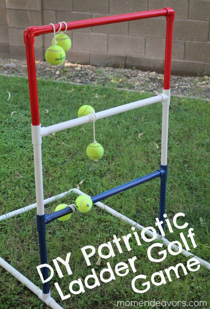 Handmade-Patriotic-Ladder-Golf