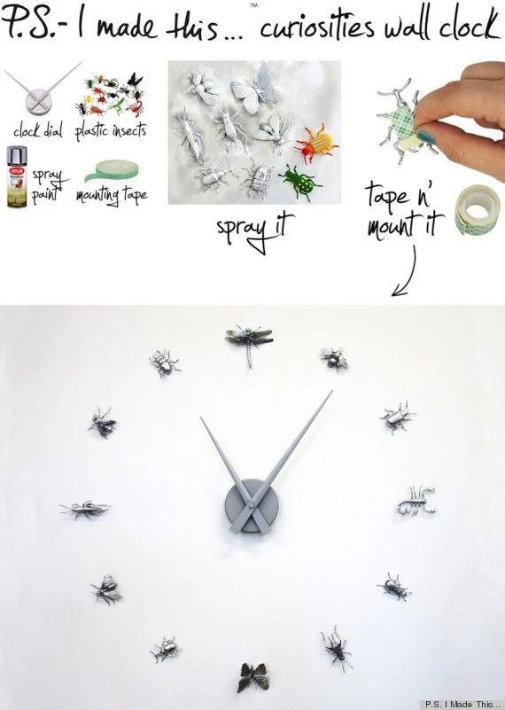 Here are 25 Handmade clock options for kids' rooms that range from adorable to ultra cool. You'll find a clock on this list that's well fitted for your kid's room! 25 Handmade Cloc