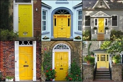 yellow doors