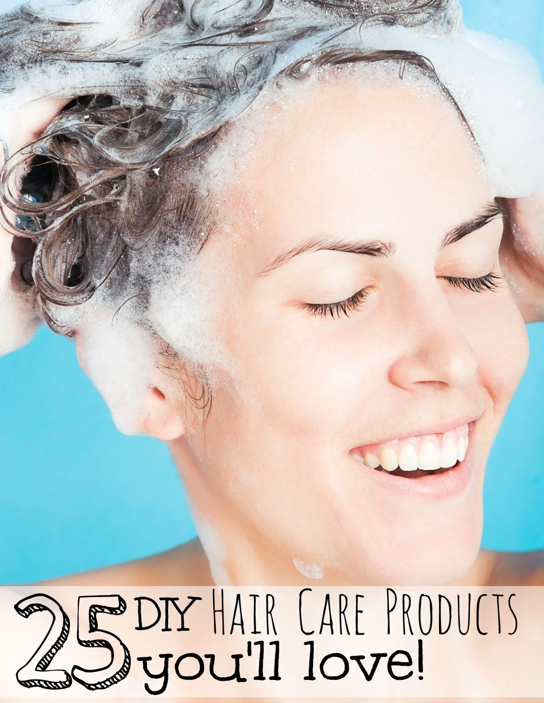 Skip the chemicals, high prices and tons of bottles, and make your own Handmade hair care products instead! It's easier than you think. Here are 25 we love! 25 Handmade Hair Care P