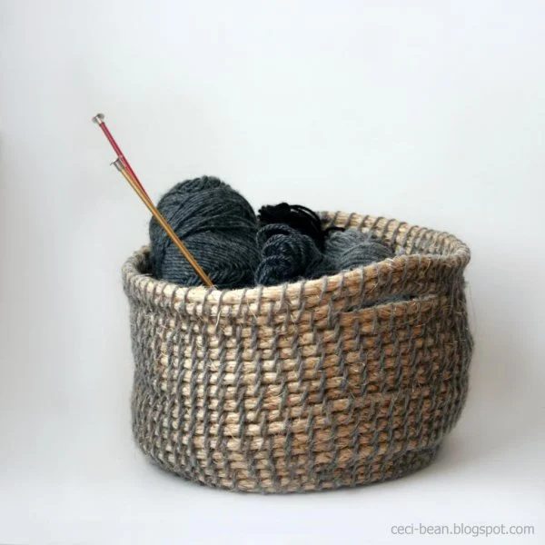 Woven Rope Basket