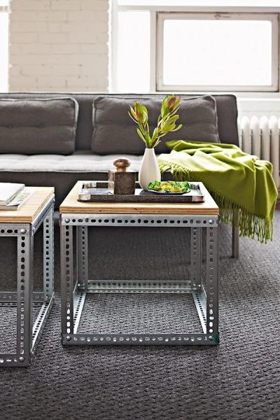Industrial Side Table