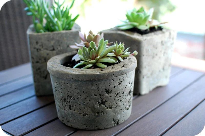Hypertufa Pots