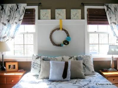 Faux Built-in Wall Headboard