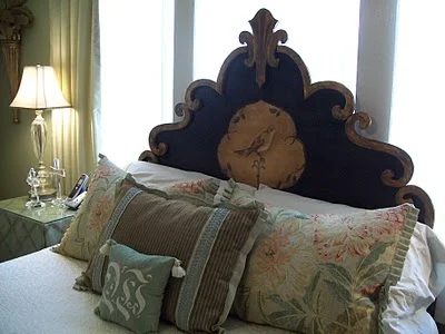 Elegant Wood Headboard