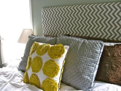 Chevron Fabric Headboard