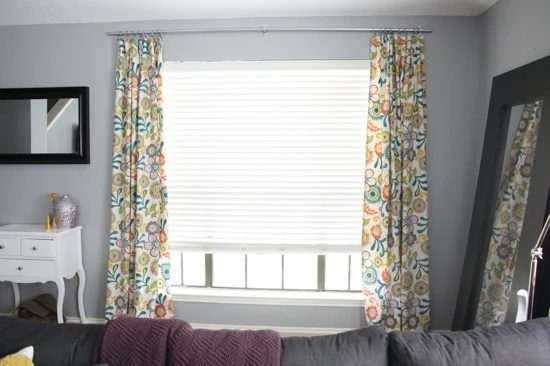 low-cost homemade curtain from electrical conduit, Love and Renovations on Bekob