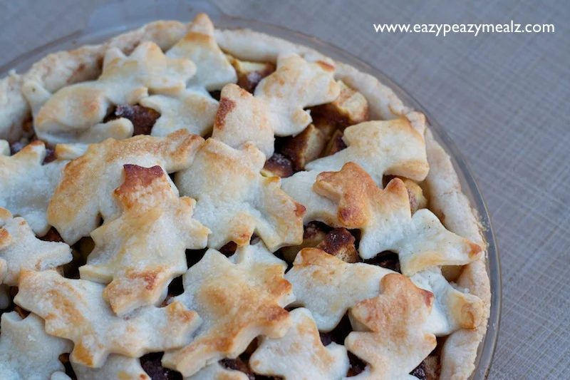 Apple Pie With Leaf Crust Eazy Peazy Mealz