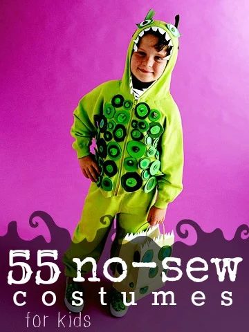 55 memorable No-Sew Costumes For Kids - Tipsaholic
