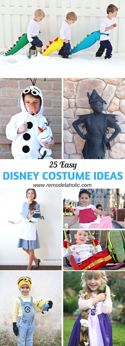 Halloween is a fun time to dress up as your go-to Disney characters. See if you can find your go-to in this great list of 25 straightforward Disney Costume options featured on Mrli
