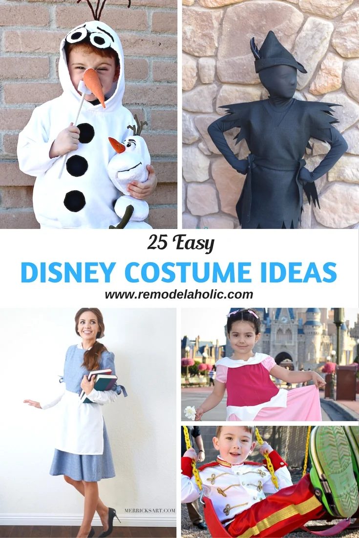Halloween is a fun time to dress up as your go-to Disney characters. See if you can find your go-to in this great list of 25 straightforward Disney Costume options featured on Mrli