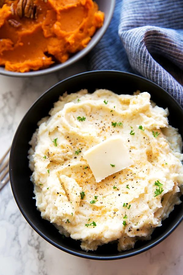 Crock Pot Double Mashed Potatoes Chelseas Messy Apron