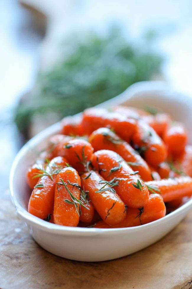 Honey Roasted Carrots Damn Delicious