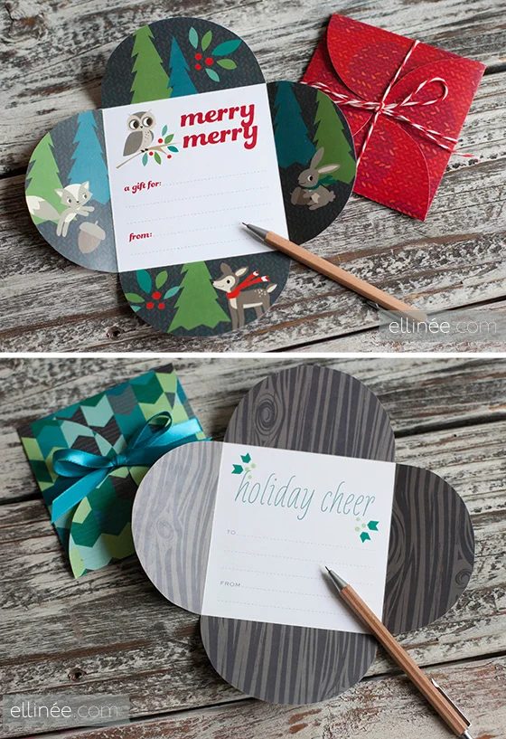 25 Free Colorful & Crafty Christmas Printables | Bekob.com
