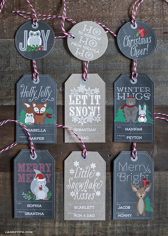 25 Free Colorful & Crafty Christmas Printables | Bekob.com
