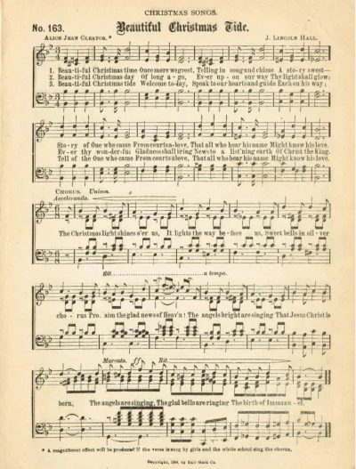 striking Christmas Tide Sheet Music Printable Knick Of Time On Bekob