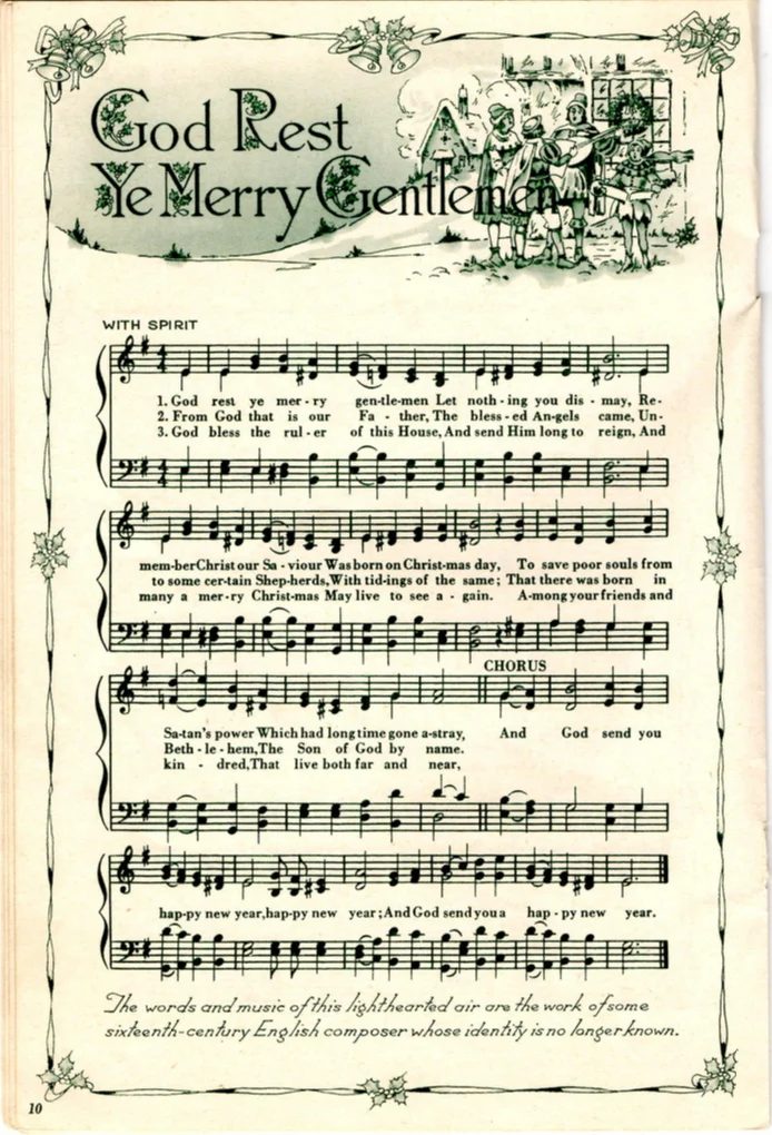 God Rest Ye Merry Gentlemen