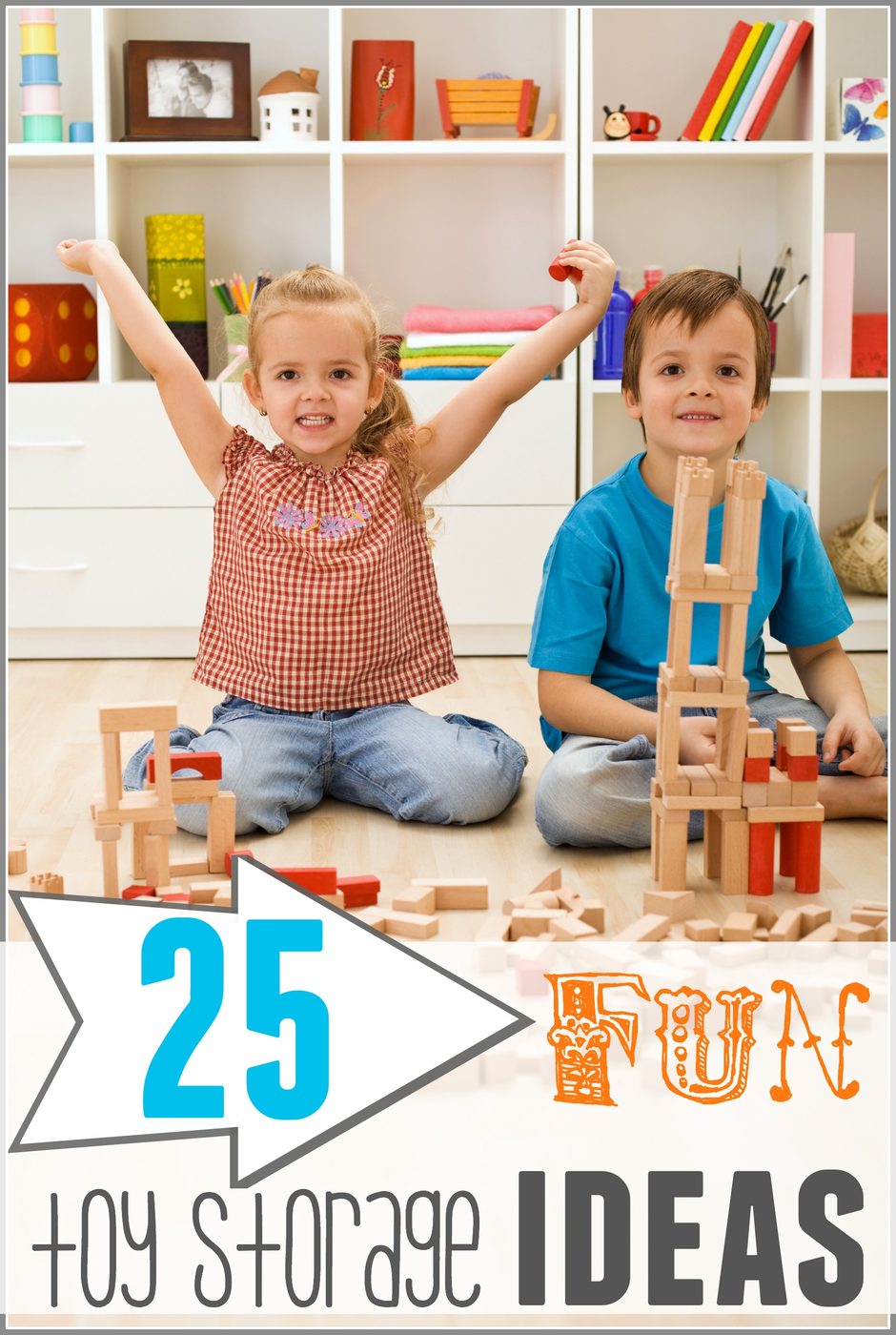 Toys are one thing that are hard to keep organized. Small pieces make it a bit of a job. If you need some inspiration try one of these 25 Fun Toy Storage options - Tipsaholic, #sto