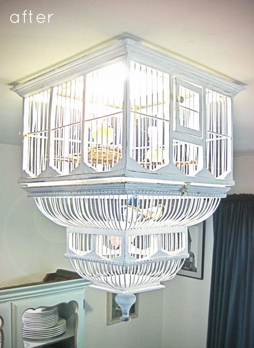 birdcage chandelier handmade