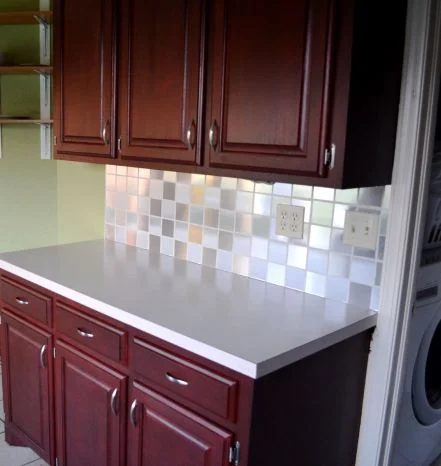 Lease to Decorate contact paper tiles