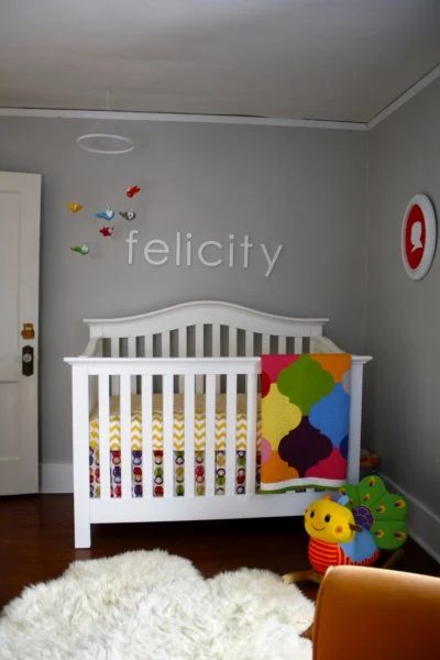 Colorful Gender Neutral Nursery