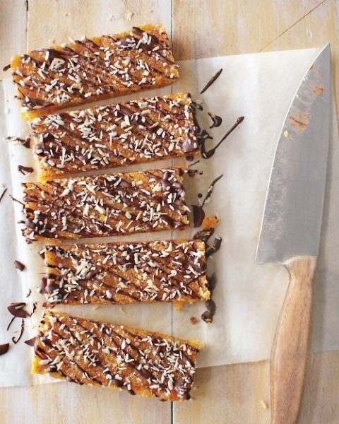 Chocolate Apricot Nut Bars