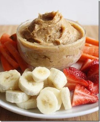 Fruity Peanut Butter Yogurt Dip