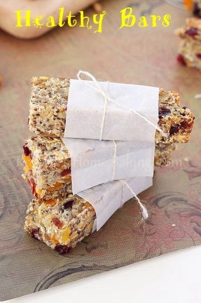 Homemade Healthy Snack Bars