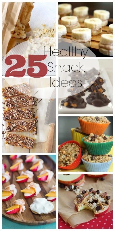 25 Healthy Snack options | @Bekob #snacks #recipes #healthy