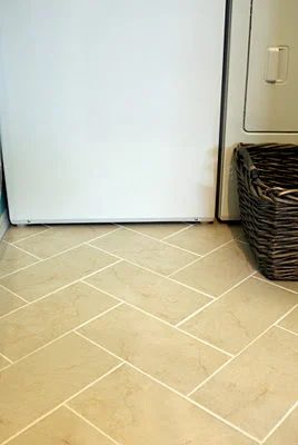 Herringbone Tile Floor