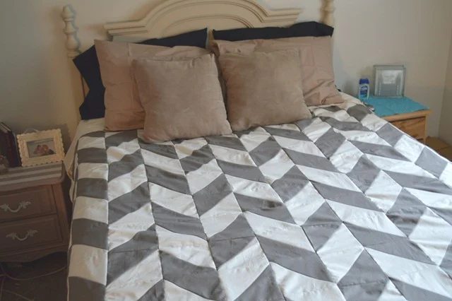 Handmade Herringbone Duvet Cover