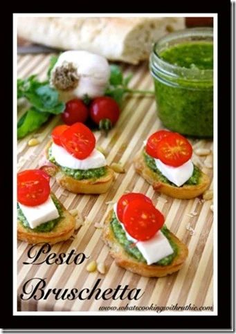 Bekob Pesto Bruschetta