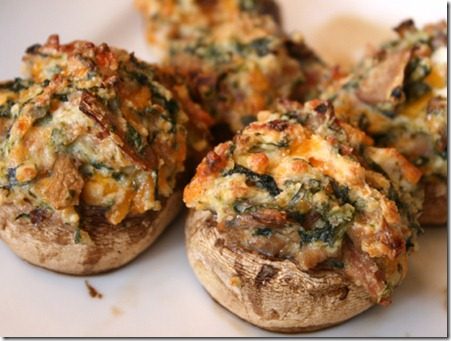 Bekob Stuffed Mushrooms
