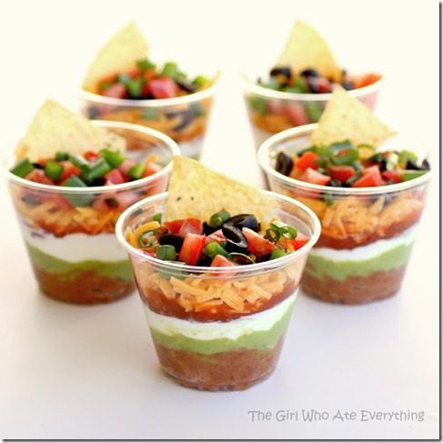 The girl who ate everything 7 layer dip