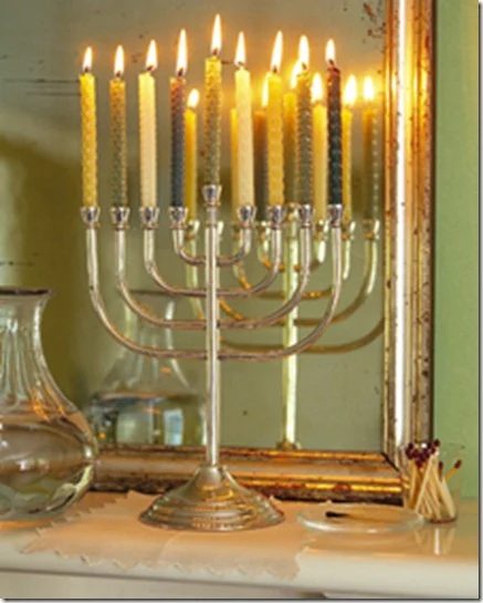 Martha Stewart Hanukkah Candles