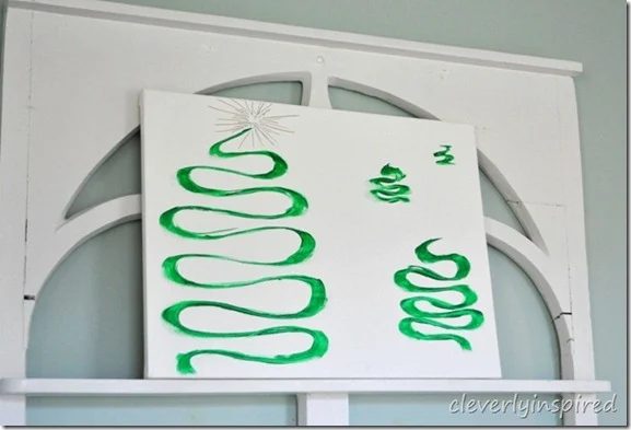 Bekob Christmas Tree Canvas Art