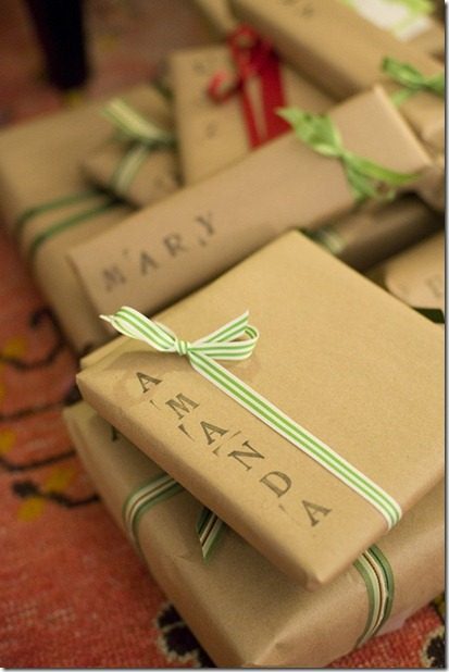 Confessions of a Wisconsin Housewife Brown Wrapping