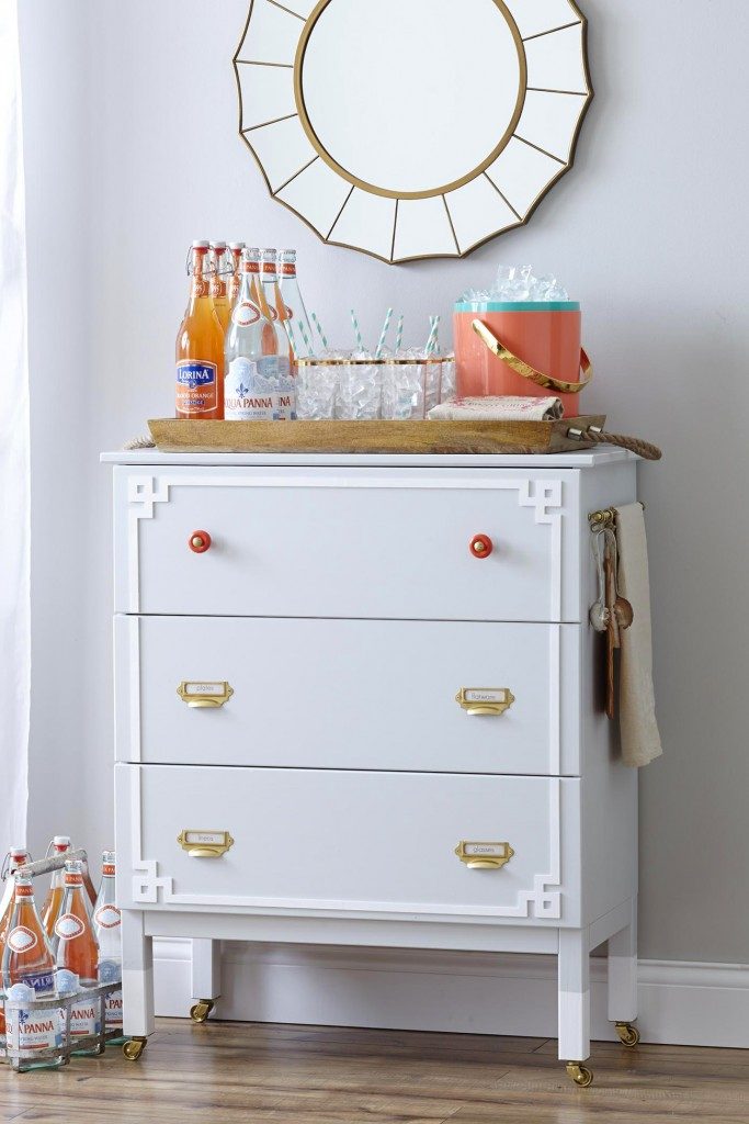 ikea tarva three-drawer chest method overlays bar station casters