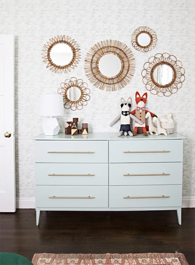 ikea tarva dresser method with modified legs