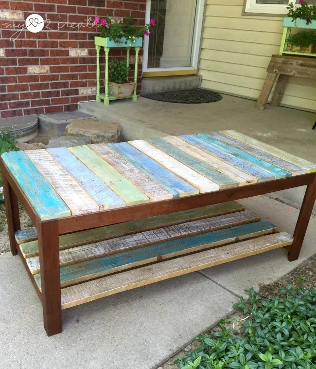 Pallet coffee table