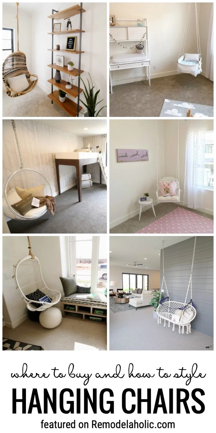 Where To Buy And How To Style Hanging Chairs Featured On Bekob.com