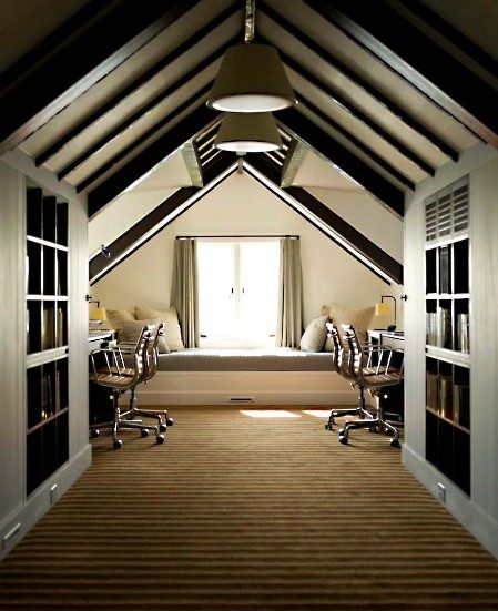 Home Office with Built-Ins