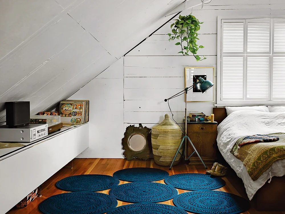 Bright and Global Bedroom